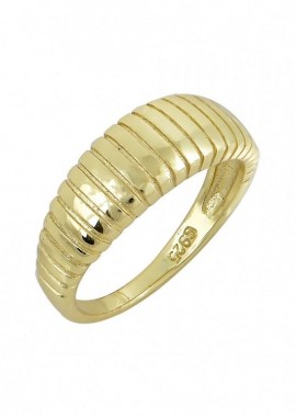 AMOR AMOR - Δαχτυλίδι Από Ασήμι 925 Επιχρυσωμένο SS38895