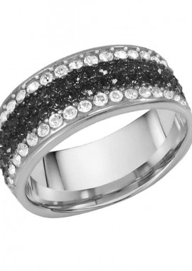 AMOR AMOR - Δαχτυλίδι Από Ασήμι 925 Επιπλατινωμένο Με Swarovski EX39368
