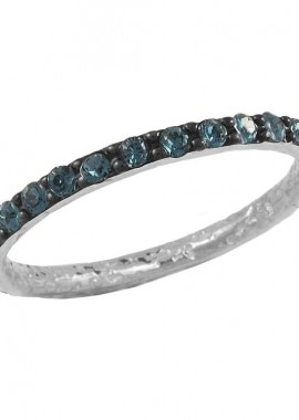 AMOR AMOR - Δαχτυλίδι Από Ασήμι 925 Επιπλατινωμένο Με Swarovski EX39395
