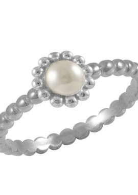 Δαχτυλίδι Από Ασήμι 925 Επιπλατινωμένο Με Swarovski EX39435