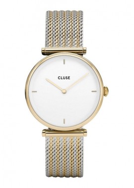 CLUSE Triomphe Gold Bicolour Mesh CW0101208002