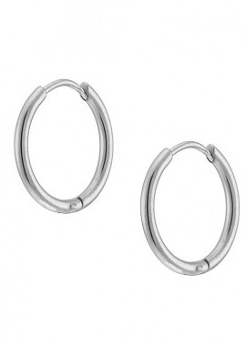 Σκουλαρίκια Κρίκοι 2x12 mm Από Ατσάλι AS48636