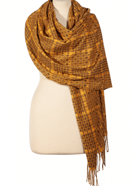 ΕΜΠΡΙΜΕ ΜΟΥΣΤΑΡΔΙ ΚΑΣΚΟΛ ΜΕ ΜΑΥΡΑ ΣΧΕΔΙΑ