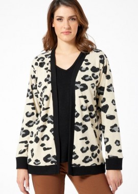 ΜΠΕΖ ΖΑΚΕΤΑ ANIMAL PRINT
