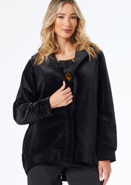 ΜΑΥΡΟ ΒΕΛΟΥΔΙΝΟ ΚΑΠΙΤΟΝΕ ΜΠΟΥΦΑΝ