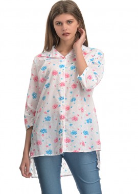 ΠΟΥΚΑΜΙΣΟ ΚΗΠΟΥΡ ΜΕ ΓΑΛΑΖΙΟ