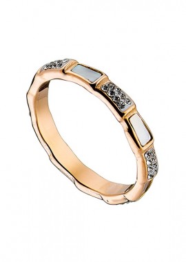Δαχτυλίδι βεράκι από ατσάλι rose gold