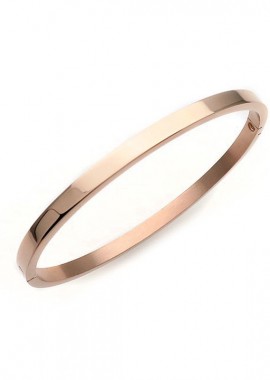 Γυναικείο βραχιόλι από ατσάλι rose gold BG185