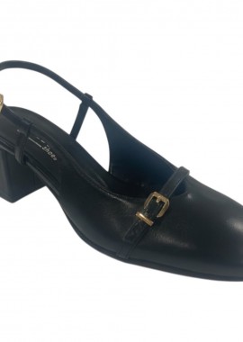Fardoulis Shoes Γυναικεία Παπούτσια Γόβες 537-19Α Μαύρο Δέρμα