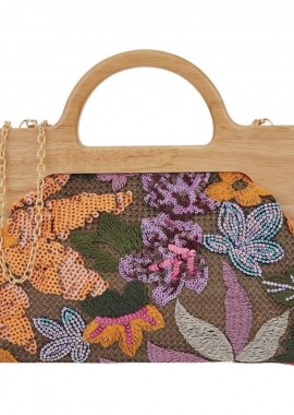 EXE - Exe Bags Γυναικεία Τσάντα Χειρός 700-912 Φλοράλ