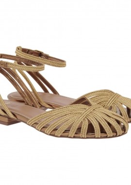 Exe Shoes Γυναικείες Πέδιλα 700-327 Μπρονζέ W47003271721