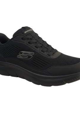 Skechers - Skechers Ανδρικά Αθλητικά SUMMITS-LEYTER 233047/BBK Μαύρο