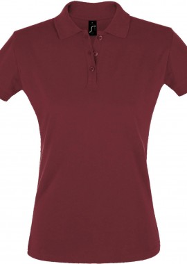 - Γυναικείο πόλο πικέ Perfect Women SOLS 11347 Burgundy