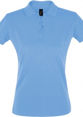 - Γυναικείο πόλο πικέ Perfect Women SOLS 11347 Sky Blue Pique