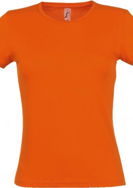 - Γυναικείο T-shirt Miss SOLS 11386 Orange