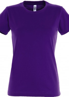 - Γυναικείο T-shirt Imperial Women SOLS 11502 Dark Purple