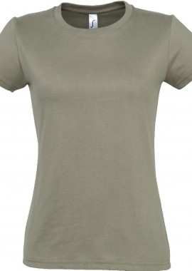 Γυναικείο T-shirt Imperial Women SOLS 11502 Khaki