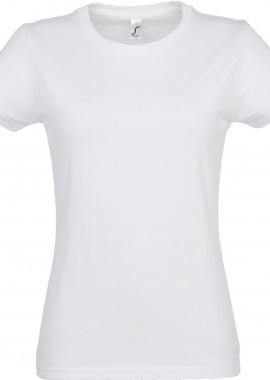 - Γυναικείο T-shirt Imperial Women SOLS 11502 White