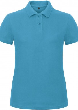 Γυναικείο Μπλουζάκι Pique Polo Shirt B & C ID.001 Women Atoll