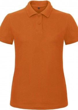 - Γυναικείο Μπλουζάκι Pique Polo Shirt B & C ID.001 Women Orange