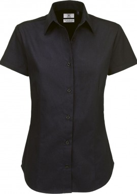 - Γυναικείο πουκάμισο B & C Sharp SSL Women Black