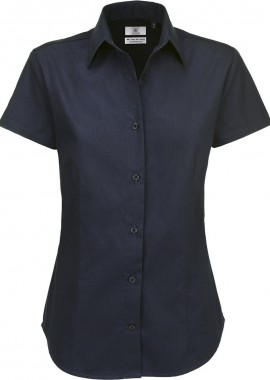 - Γυναικείο πουκάμισο B & C Sharp SSL Women Navy