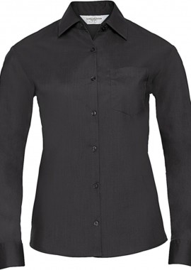 - Μακρυμάνικο γυναικείο πουκάμισο Russell R-934F-0 Black