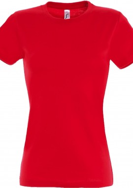 - Γυναικείο T-shirt Imperial Women SOLS 11502 Red