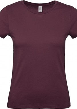 - Γυναικειο T Shirt E150 B & C TW02T Burgundy