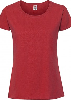 - Γυναικειο Μπλουζακι Ringspun Premium T Fruit of the Loom 61-424-0 Red