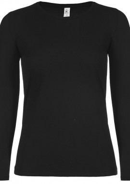 Γυναικείο μακρυμάνικο T- Shirt B & C TW06T Black