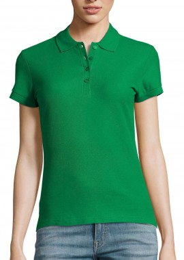 - Γυναικείο πόλο πικέ Passion SOLS 11338 Kelly Green