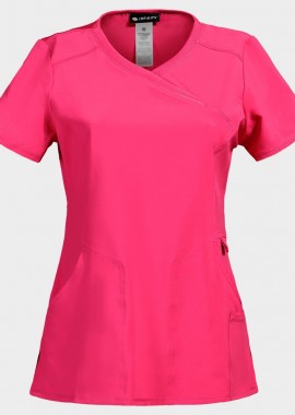 - Γυναικεία ιατρική μπλούζα WRAP CKE2625A CHEROKEE 08001883 Pink