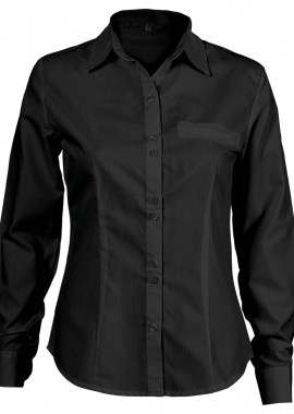 Γυναικείο μακρυμάνικο πουκάμισο ELEGANCE BEUNIQUE 90605009 Black