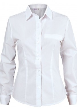 Γυναικείο μακρυμάνικο πουκάμισο ELEGANCE BEUNIQUE 90605008 White