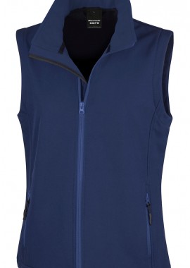 - Γυναικείο Printable Softshell Bodywarmer Result Core R232F Navy/Navy