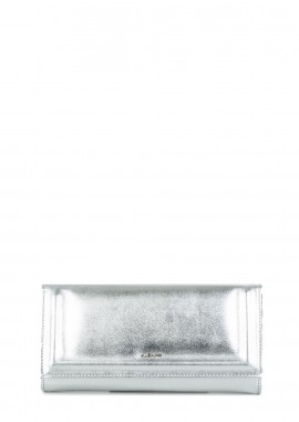 Albano - Clutch γυναικεία Albano Ασημί A1051 100