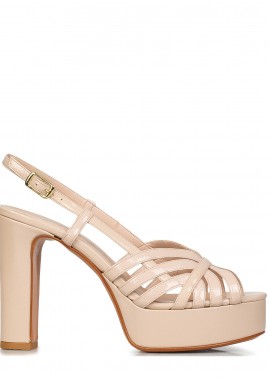 Πέδιλα-Σανδάλια γυναικεία Albano Nude 5565 262