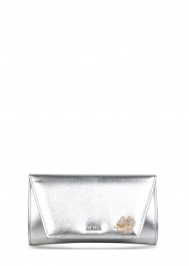 Albano - Clutch γυναικεία Albano Ασημί C1088 262