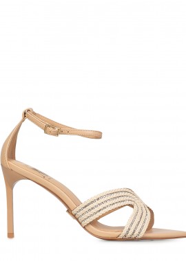 Πέδιλα-Σανδάλια γυναικεία Albano Vanity Nude 7011 262