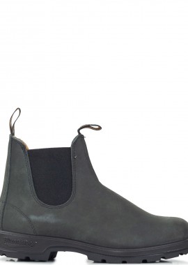 Μπότες - Μποτάκια ανδρικές Blundstone Μαύρο E68738 Elastic Side Boot 587 261