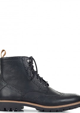 Μπότες - Μποτάκια ανδρικές Clarks Μαύρο 26134857 Batcombe Lord 100