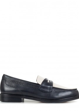 Clarks - Μοκασίνια-Μπαλαρίνες γυναικείες Clarks Μαύρο-Off White 26181270 Straven Edge 100