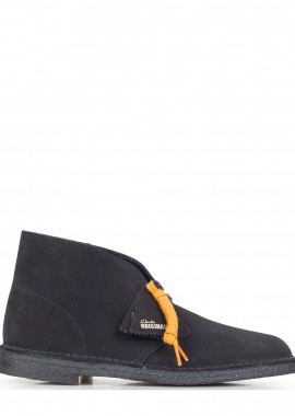 Μπότες - Μποτάκια ανδρικές Clarks Μαύρο 26155480 Desert Boot 261