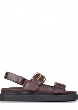 Πέδιλα-Σανδάλια γυναικεία Clarks Καφέ 26185806 Aristella Bay 262