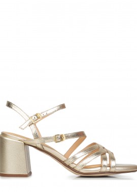 Πέδιλα-Σανδάλια γυναικεία Clarks Χρυσό 26185896 Ezoria Strap 262