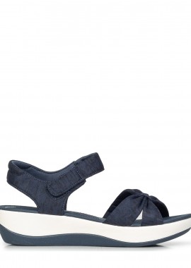 Πέδιλα-Σανδάλια γυναικεία Clarks Μπλε 26171742 Arla Shore 262