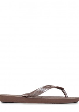 Σαγιονάρες γυναικείες Havaianas Καφέ Σκούρο 4137428-0727 Havaianas Top Tiras 262