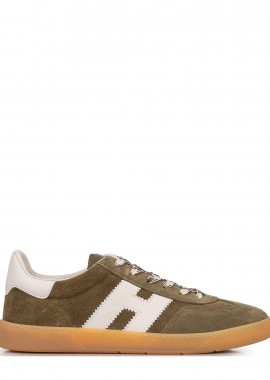 Hogan - Sneakers ανδρικά Hogan Λαδί HXM6470FB60UWX419L Hogan Cool Allacciato H 262