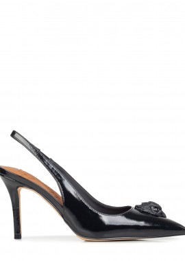 Γόβες γυναικείες Kurt Geiger Μαύρο 3747000309 Belgravia High Sling DR 100